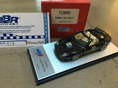 BBR #02/03 Ferrari 575 Super America Roof Open  60th Anniversary Relay 550  1/43 - Photo 1/4
