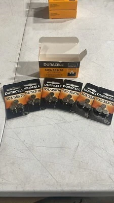 Batería Botón Óxido Plata Duracell 303/357/76 6 x 3 Paquetes 18 Pilas Foto 1 de 3