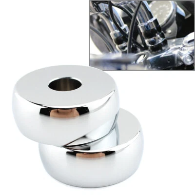 17MM Handlebar Riser Spacer Kit For Harley Davidson SOFTAIL BREAKOUT FXDL DYNA - Imagem 1 de 4