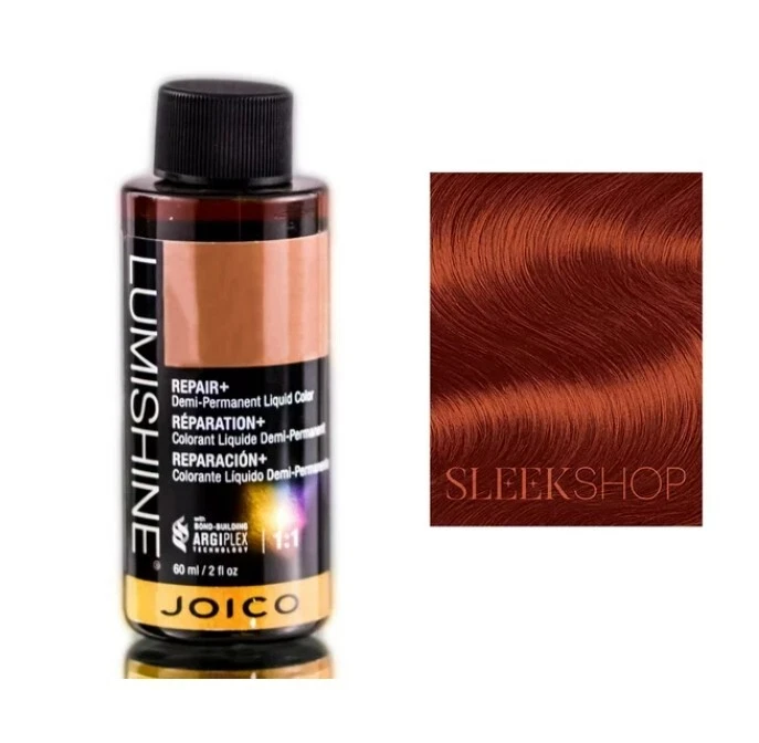 JOICO LUMISHINE DEMI COLOR LÍQUIDO PERMANENTE 2 OZ 6CCR Foto 1 de 1