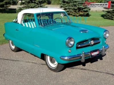 1960s Nash Metropolitan "Classic American Car" PHOTO! #(26A) - Image 1 of 2