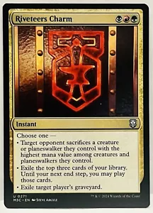 Riveteers Charm - #271-MTG-Commander: Modern Horizons 3 (M3C)-Regular-NM - Picture 1 of 2