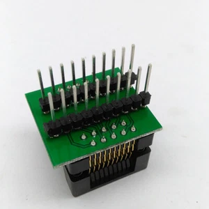 Sop20 To Dip20 20 Pin Programmer Adapter Socket Converter Board 1.27 Mm Pitch - Picture 1 of 5