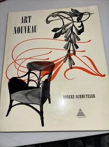 Art Nouveau By Robert Schmutzler 1962 HC/DJ/Vintage-VG++ - Picture 1 of 16