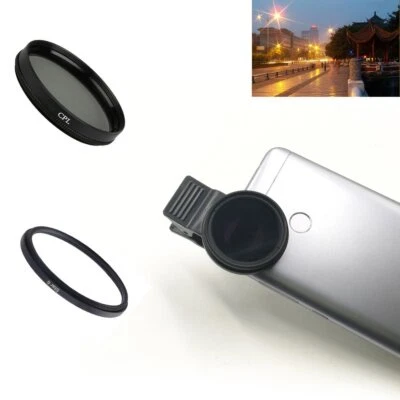 37mm Universal CPL star Filter Circular Polarizing Lens for iPhone 7 Plus 5s - Image 1 of 4