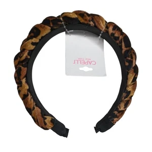 Accesorio para el cabello diadema acolchada con estampado de leopardo Capelli - Imagen 1 de 5