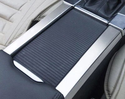 Câmbio de engrenagem prata titânio tampa lateral acabamento adequado para Volvo S60 2011-2018 2 peças - Imagem 1 de 4