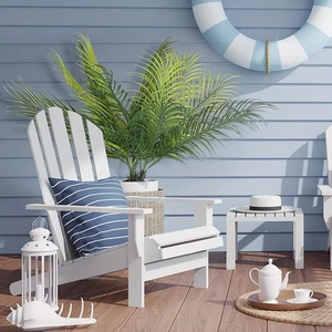 Plantas tropicales artificiales de 20,47 pulgadas 9 hojas planta de palma falsa rama verde - Imagen 1 de 24