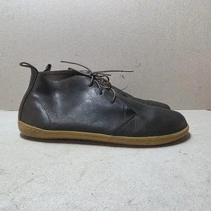 VIVOBAREFOOT MEN'S GOBI CHUKKA MID TOP LEATHER TRAINERS BROWN UK10 EU45 - Picture 1 of 12