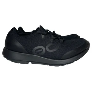 Oofos OOMG Sport LS scarpe basse comode da donna taglia 10 nere sneakers stringate - Foto 1 di 11
