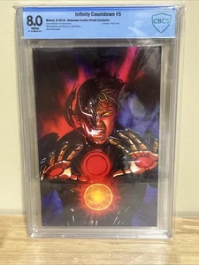 8.0 INFINITY COUNTDOWN #5 (OF 5) UNKNOWN COMIC BOOKS GRANOV VIRGIN MARVEL 2018 - Picture 1 of 6