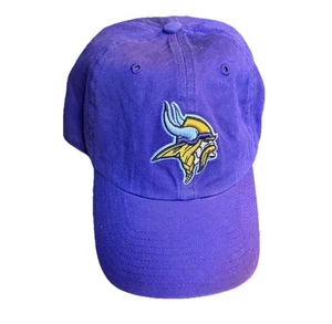 Minnesota Vikings Mütze Kappe Riemen hinten lila gelb NFL Football Herren Einheitsgröße - Bild 1 von 8