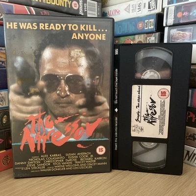 THE AGGRESSOR - Big Box Ex-rental VHS - (Mad Bull) - Wrestling Thriller - IVS - Image 1 of 4