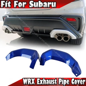 2022-2025 Fit For Subaru WRX VB 5th 4D Sedan Exhaust Pipe Cover Trim 2pcs Paint - Picture 1 of 7