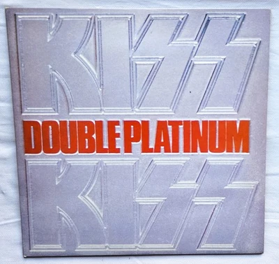 KISS Double Platinum UK 2-LP Casablanca PRID 8 NM/EX 1985 - Image 1 of 4