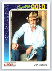 1992 Sterling Country Gold #74 Don Williams - Picture 1 of 2