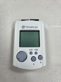 OEM SEGA Dreamcast White Visual Memory Unit VMU HKT-7000 SEE PICTURES 