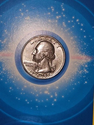 1776-1976 US Bicentennial Quarter Washington - No Mint Mark- Multi Errors - Image 1 of 4