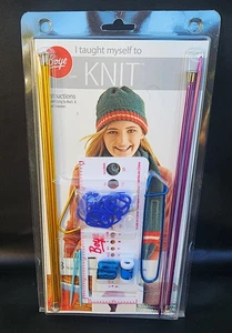 Boye 2024 "I Taught Myself to Knit" Kit (NIP) - Picture 1 of 3