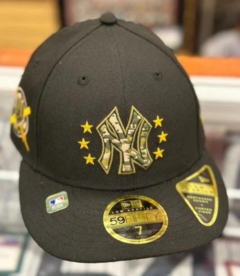 New York Yankees New Era 2024 Armed Forces Day On-Field 59FIFTY Size 7 NWT SALE! - Image 1 of 3