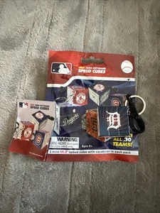 2025 MLB Major League Baseball Mini Portachiavi Speed Cubes Detroit Tigers Motown - Foto 1 di 5