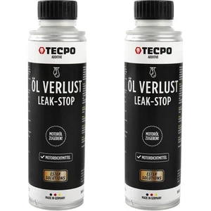 TECPO PÉRDIDA DE ACEITE LEAK STOP ÉSTER 2x 300 ml SELLADOR DE MOTOR ACEITE DE MOTOR PÉRDIDA DE ACEITE - Imagen 1 de 4