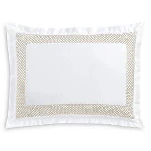 Collezione Hudson Park Geo Sham ricamato - Foto 1 di 16