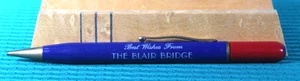 Lincoln Highway Souvenir Mechanical Pencil - The Blair Bridge - Iowa/Nebraska - Picture 1 of 3