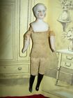 Antique Bisque, 5" German Shoulderhead Undressed Grandfather Dollhouse Doll