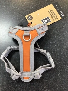 Hurtta Buckthorn Venture No Pull Dog Harness Orange/Silver Size 14-16” New - Picture 1 of 3