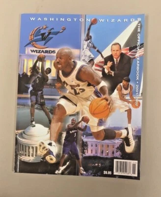 2001-02 Washington Wizards Anuario Michael Jordan Cubierta Bulls Foto 1 de 3