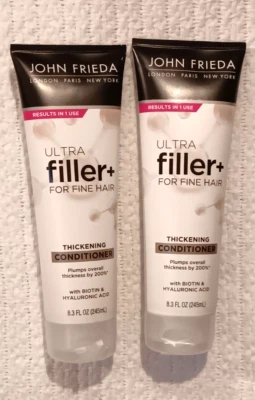 John Frieda ULTRAfiller Thickening Conditioner 8.3oz Fine Hair Volumizing Biotin - Image 1 of 4