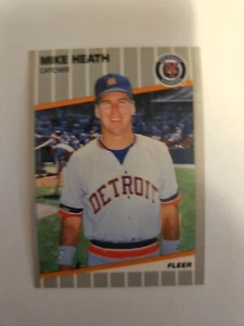1989 FLEER MIKE HEATH #132 NM - Picture 1 of 1