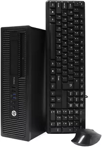 HP 800 G1 Desktop PC 250G Windows 7 Professional Core I5 UP to 3.6GHz 8GB WiFi - Picture 1 of 11