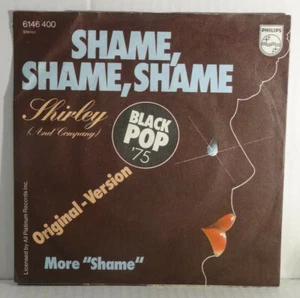 SHIRLEY and Company - Shame, Shame, Shame👍7" Single Philips 1975 - Bild 1 von 4