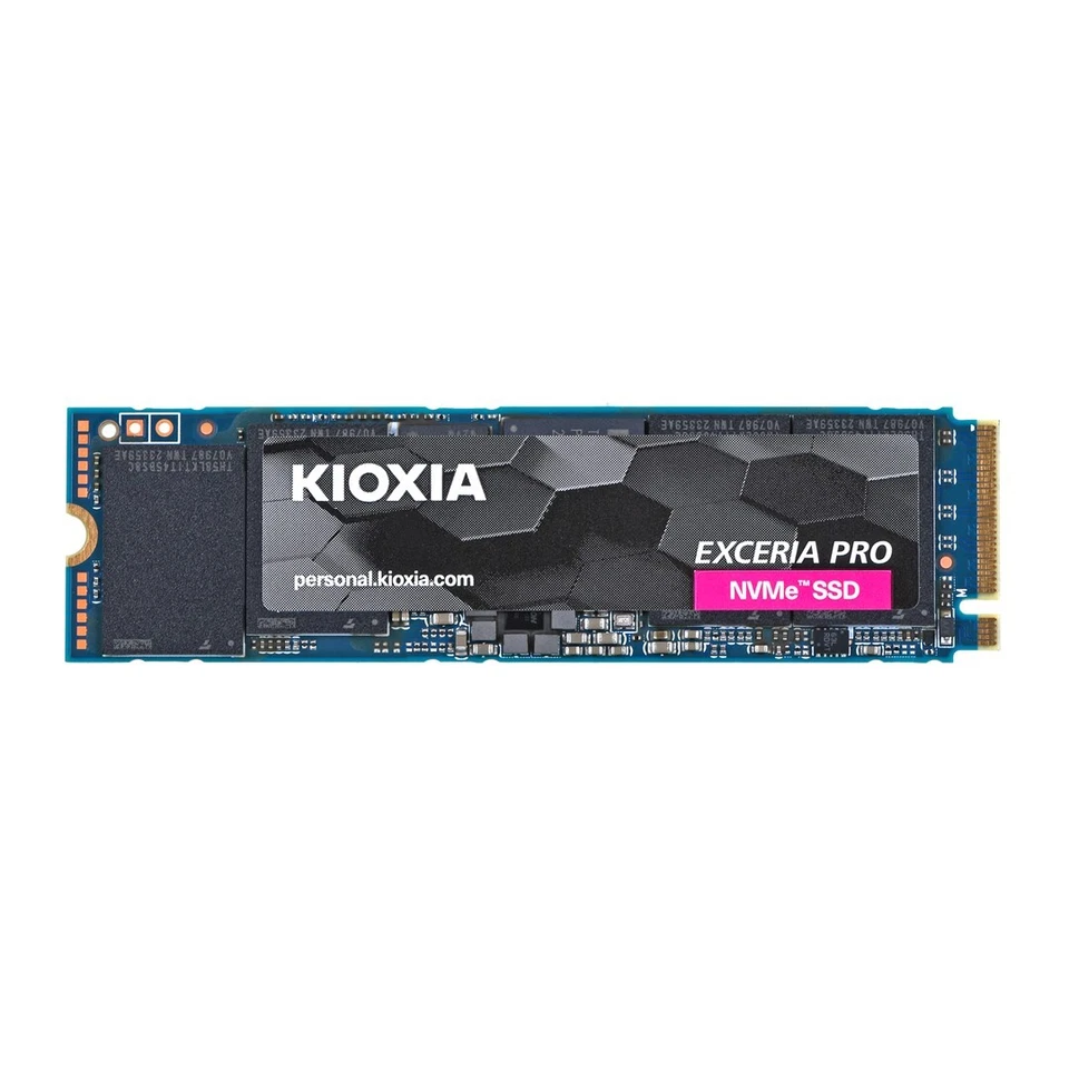 KIOXIA EXCERIA PRO NVMe 1TB M.2 2280 PCIe 3.0 Gen4 LSE10Z001TG8 (4582563854048)