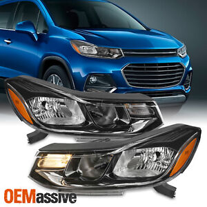 Fit 2017-2019 Chevy Trax LS/LT/Premier OE Halogen Headlight Assembly One Pair