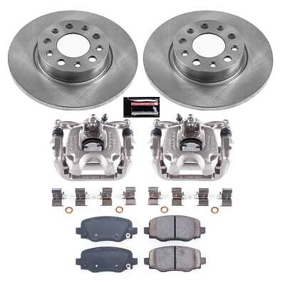 PowerStop Disc Brake Kit - Rear - Fits Fiat 500X 2016-2020, Jeep Renegade 2015-2 — 第 1/4 张图片