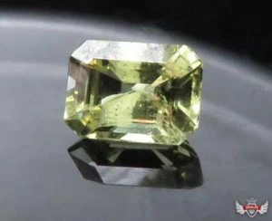 1.70CT. LIGHT YELLOW CUT CHRYSOBERYL GEM - TANZANIA - Picture 1 of 3