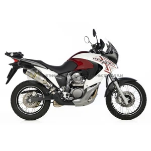 HONDA TRANSALP XL 700V ABS 2011 11 AUSPUFF LEOVINCE LV ONE EVO ENDSCHALLD?MPFER - Picture 1 of 1