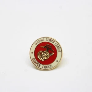 Marine Corps League Semper Fidelis Pin Lapel Enamel Collectible USMC - Picture 1 of 3