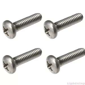 Pan Head Machine Screws Stainless Steel FINE 10-32 x 7/16" Qty 2500 - Picture 1 of 2