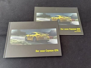 Porsche Cayman GT4 2016 folleto de tapa dura 981 GT-4 catálogo deportivo club - Imagen 1 de 12
