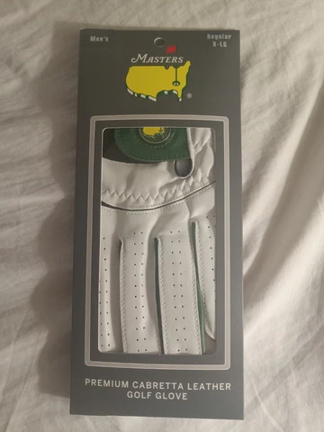 2023 Masters Golf Glove X-Large cabretta leather Augusta Narional Golf Club Cover