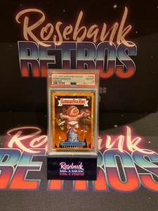 Hugh Mungous 2021 Garbage Pail Kids Sapphire 07/25 (POP 2/ 0 Higher) PSA 8 - Picture 1 of 3