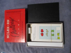 NCLEX -RN Examination Review Challenge Game 1990 Merrily M Kuhn Educational Ser - Imagen 1 de 16