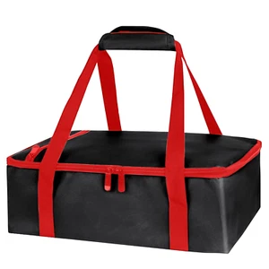 Insulated Casserole Carrier for Hot or Cold Food, Fits 9"x13" and 11"x15" Baking - Picture 1 of 12