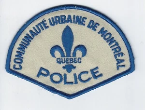 **COMMUNAUTE URBAINE DE MONTREAL QUEBEC CANADA POLICE PATCH** - Picture 1 of 1