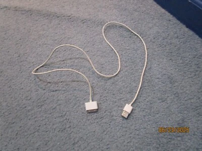 Cable Griffin de 30 pines a USB 3 pies (para iPod, etc.) - usado, todavía funciona muy bien Foto 1 de 2