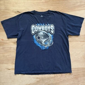 Vintage Dallas Cowboys Authentic Apparel Shirt Gr. Large NFL Football Y2K Big Helmet - Bild 1 von 9